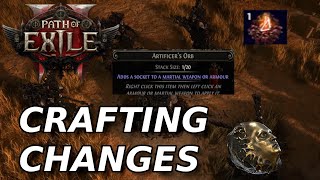 Crafting Changes In PoE 2  Path Of Exile 2 [upl. by Eceinahs750]