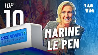 Qui veut la peau de MARINE LE PEN  TOP 10 vol 2 [upl. by Parrnell]