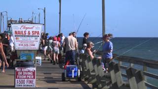 Behind the Coast Bogue Inlet Pier [upl. by Intihw636]