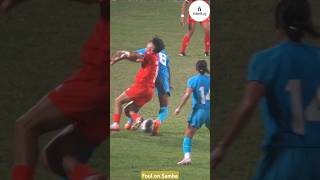 Foul on Samba foryou nepalifootball fyp fypシ゚viral foryourpage [upl. by Shiroma]