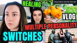 Life with MULTIPLE PERSONALITIES  VLOG  Switching Dissociative Identity Disorder amp Healing [upl. by Sopher]