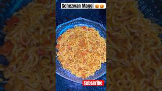 Schezwan Maggi Recipe 😍😍 shortvideo viralvideo trending [upl. by Kasey]