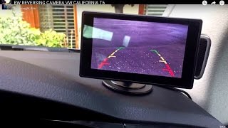 BW REVERSING CAMERA VW CALIFORNIA T6 [upl. by Lotsirhc964]