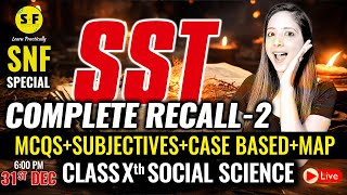 Complete SST Revision Class 10th Social Science NCERT Board Exam Special with Reema Maam [upl. by Rhona]