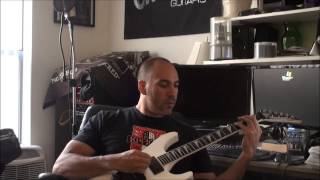 Sliding PullingOff and HammeringOn Pinch Harmonics guitar lesson with R Charan Pagan [upl. by Adiehsar73]