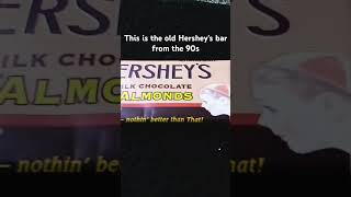 Old Hershey bar from the 90s [upl. by Aihsenyt]