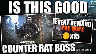 NEW COUNTERRAT BOSS IS CONTROVERSIAL Escape From Tarkov NEW BOSS [upl. by Sac]