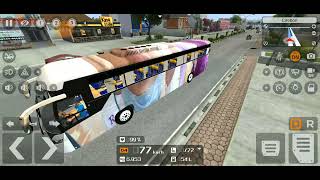 Bus Simulator Indonesia Scania DM22T Touring 2x2 With CR Bus Test Drive [upl. by Viviana]