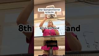 Classic Band Literature banddirector band starspangledbanner 8thgrade nationalanthem trumpet [upl. by Leinehtan822]