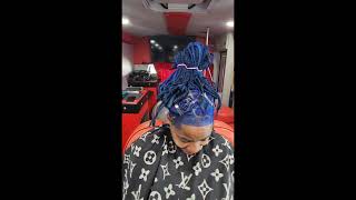 Mobile barber womans hair design [upl. by Pasol157]