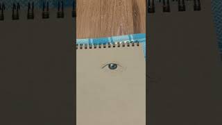 Hyper realistic Eye 👁️ drawing ✍️ [upl. by Yentruok]