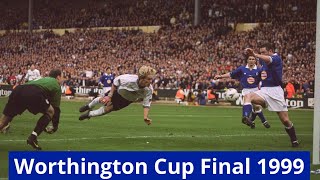 Leicester City 01 Tottenham Hotspur  Worthington Cup Final 199899 [upl. by Oznecniv]