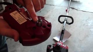 Craftsman Gas Weed Trimmer with Electric Starter [upl. by Suraved951]