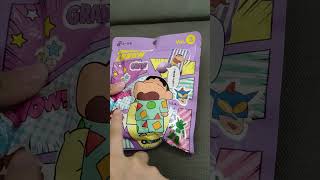 Satisfying crayon shinchan cotton candy sticker asmr ytshort satisfying [upl. by Attwood]