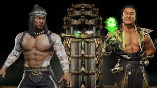 Fire God Liu Kang vs Shang Tsung Towers of Time  Mortal Kombat 11  No Commentary [upl. by Filberte]