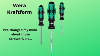 Wera Kraftform Screwdrivers Are They Really That Good [upl. by Wordoow]