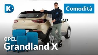 Opel Grandland X 2018  4 di 4 praticità  Interni adatti a tutta la famiglia [upl. by Htidirrem942]