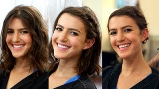 3 Ways to Style a Lob  Hair Style Tips  Beauty How To [upl. by Enowtna]