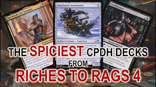 The Spiciest Competitive Pauper EDH Decks from Riches to Rags 4 [upl. by Anilejna635]