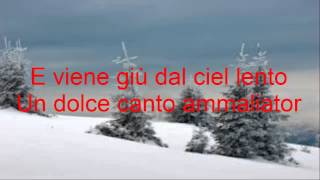 Bianco Natale Lyrics [upl. by Anohr]