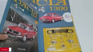 Macheta Dacia 1300 colectia Hachette Nr 1 [upl. by Suhail]