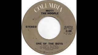 Mott The Hoople One Of The Boys [upl. by Nuhs]