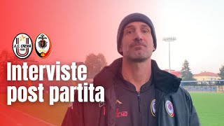 Interviste post partita Crema vs Sant’Angelo 12 Mister Brognoli [upl. by Ilene]