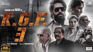 KGF  Chapter 3 New Hindi Dubbed Full Movie 4K factsYashSanjay DRaveenaSrinidhiPrashanth Neel [upl. by Brooks736]