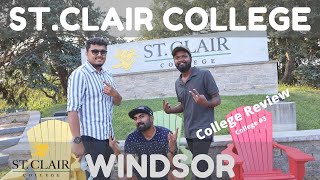 ST CLAIR COLLEGE  WINDSOR  REVIEW  ഒരു അടിപൊളി CAMPUS [upl. by Letty151]