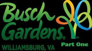 Busch Gardens Williamsburg Full Tour  Williamsburg Virginia  Part One [upl. by Lipsey]