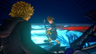 KH3 Mods Roxas VS KH2 Sora  Dark Sora vs Roxas Mod [upl. by Lilian]