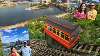 Duquesne Incline  Pittsburgh PA  Historic place Must visit [upl. by Beauregard]