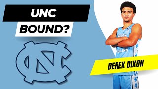 UNC Target Derek Dixon Cancels His Arizona Visit Is He Leaning Towards The Heels [upl. by Aimas165]