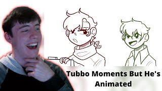 TUBBO IS JUST WEIRD  Tubbo Moments But Hes Animated  REACTION [upl. by Metcalf]