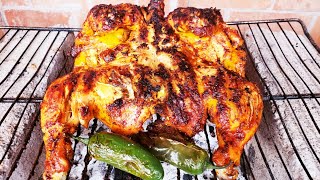 POLLO ADOBADO AL CARBÓN CON SABOR JAROCHO😋 [upl. by Dumanian]