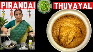 Pirandai Thuvayal By Revathy Shanmugam [upl. by Suirrad]