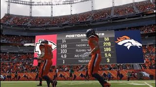 Denver Broncos vs Kansas City Chiefs Madden 25 week 16 [upl. by Allista]