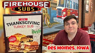 Craig Tries The Thanksgiving Turkey Sub At Firehouse Subs  Dollar Tree And Walmart Christmas Finds [upl. by Nylirad]