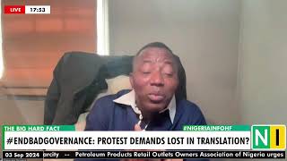 EndBadGovernance Protest Demands Lost in Translation with Omoyele Sowore [upl. by Auburta550]