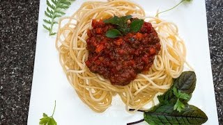 Spaghetti Bolognese selbstgemacht SCHRITT für SCHRITT Anleitung für Anfänger [upl. by Armbruster846]