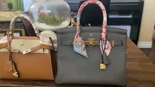 Hermes Collection BKC in 8 months hermes hermesjourney hermesbirkin hermeskelly [upl. by Weinman]