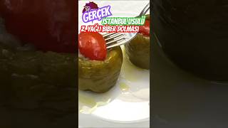 Zeytinyağlı Biber Dolması Gerçek İSTANBUL USULÜ biberdolmasi stuffedpepper yemek [upl. by Sven647]