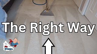 How To Steam Clean Carpet Professionally [upl. by Shakespeare74]