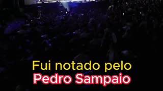 Drone vai no Show do Pedro Sampaio [upl. by Eicak]