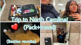 TRIP TO NORTH CAROLINA 🚗🛣️  Guada and Abigails Vlogs [upl. by Cade]