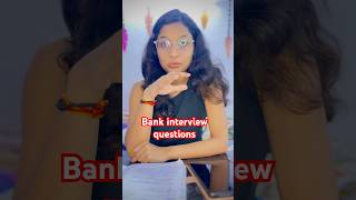 Must Watch Bank Interview questions  Prepare for Interviews interview bank career jobs shorts [upl. by Harness]