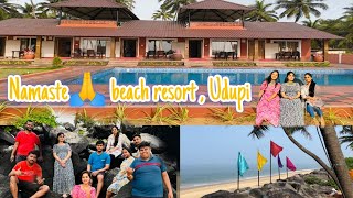 Namaste homestay and beach resort Udupi  Team outing  fun  activities  travelling [upl. by Melony623]