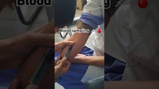 Blood sampling 💉 🩸 medjeenius pathology aspirants shorts new shortsfeed [upl. by Mohr]