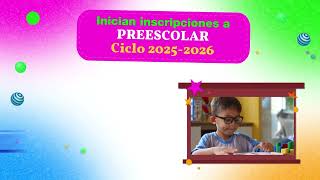 🎒 ¡Inician inscripciones a preescolar Ciclo 2025  2026 📅 [upl. by Pejsach]