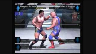 WWE SmackDown Here Comes The Pain  Randy Orton Slobber Knocker  Playstation 2 [upl. by Gaudet233]